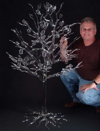 Роберт Микелсен, скульптуры из стекла, Robert Mickelsen, удивительные скульптуры Роберт Микелсен, скульптуры из стекла, Robert Mickelsen, удивительные скульптуры