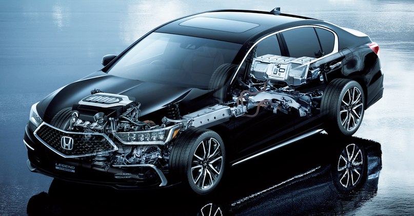 Обновлённый седан Honda Legend представлен в Японии Обновлённый седан Honda Legend представлен в Японии