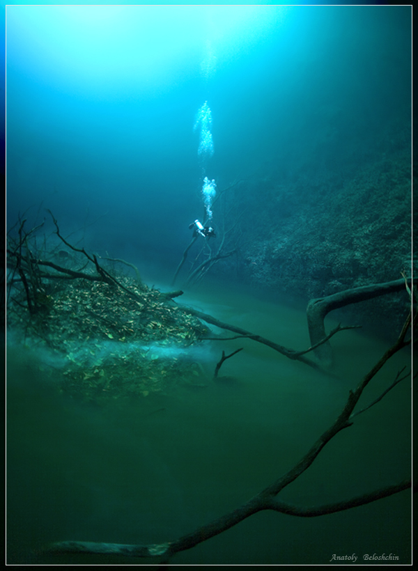 Река под водой