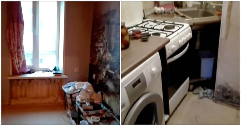 В этой квартире всего 13 кв. м., но семья преобразила их до неузнаваемости В этой квартире всего 13 кв. м., но семья преобразила их до неузнаваемости