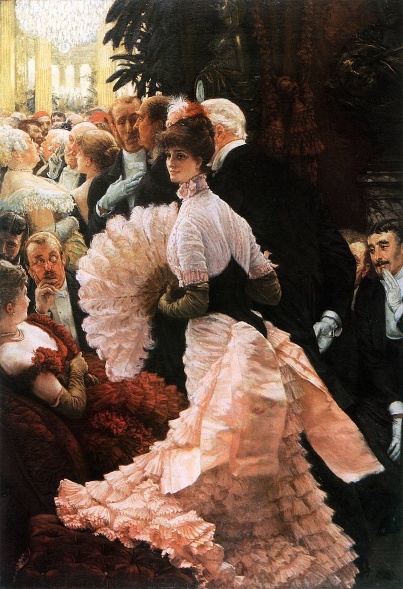 The Political Lady, Автор: Tissot, Jacques Joseph (Жак Джозеф Tissot)Tissot, Jacques Joseph (Живопись на Gallerix.ru)