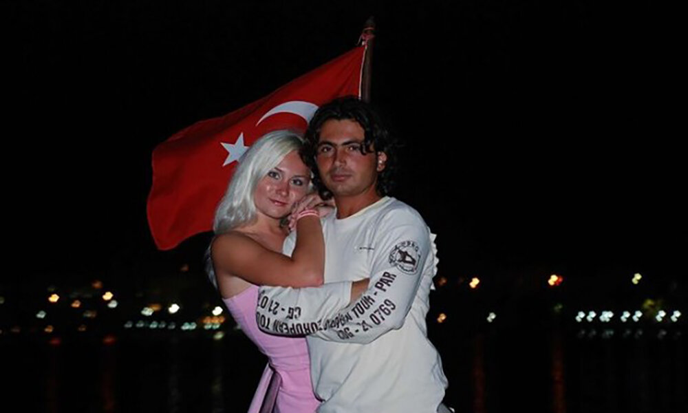 Turkish man russian girl