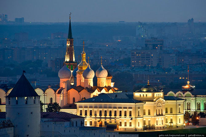 Величественный Казанский кремль (42 фото) Величественный Казанский кремль (42 фото)