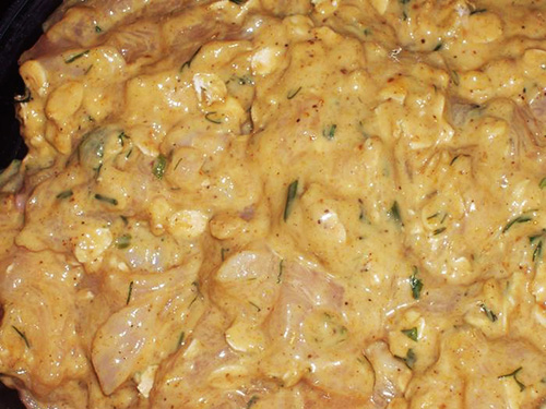 Куриные оладушки с овсяными хлопьями на кефире Куриные оладушки с овсяными хлопьями на кефире