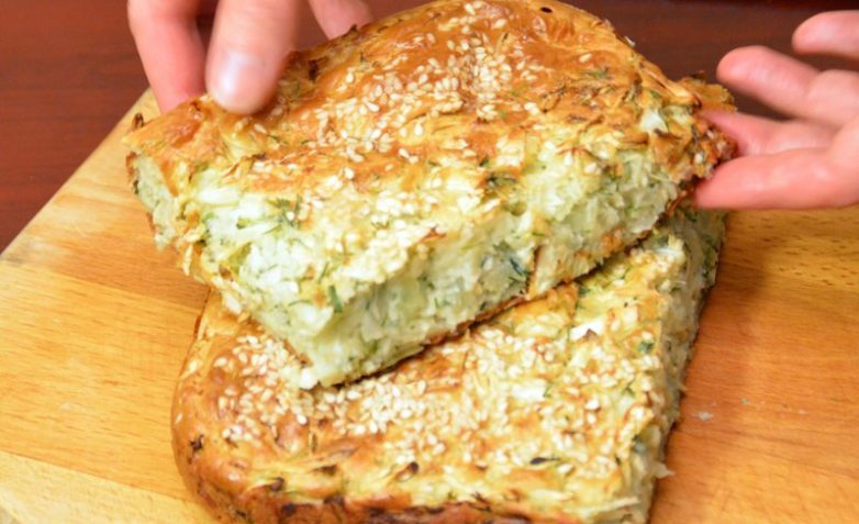 Простой и вкусный заливной пирог с капустой! Простой и вкусный заливной пирог с капустой!