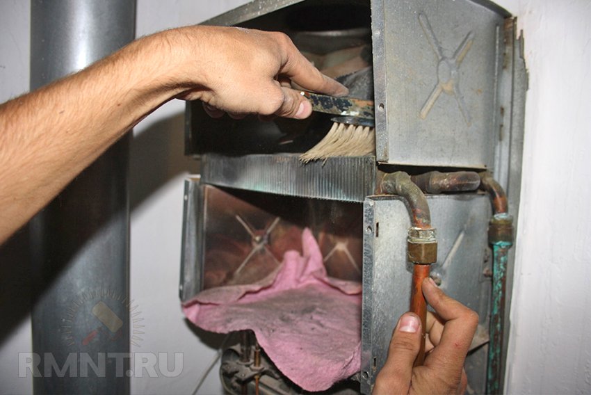 Как почистить газовый котел в домашних условиях от сажи Как почистить газовый котел в домашних условиях от сажи