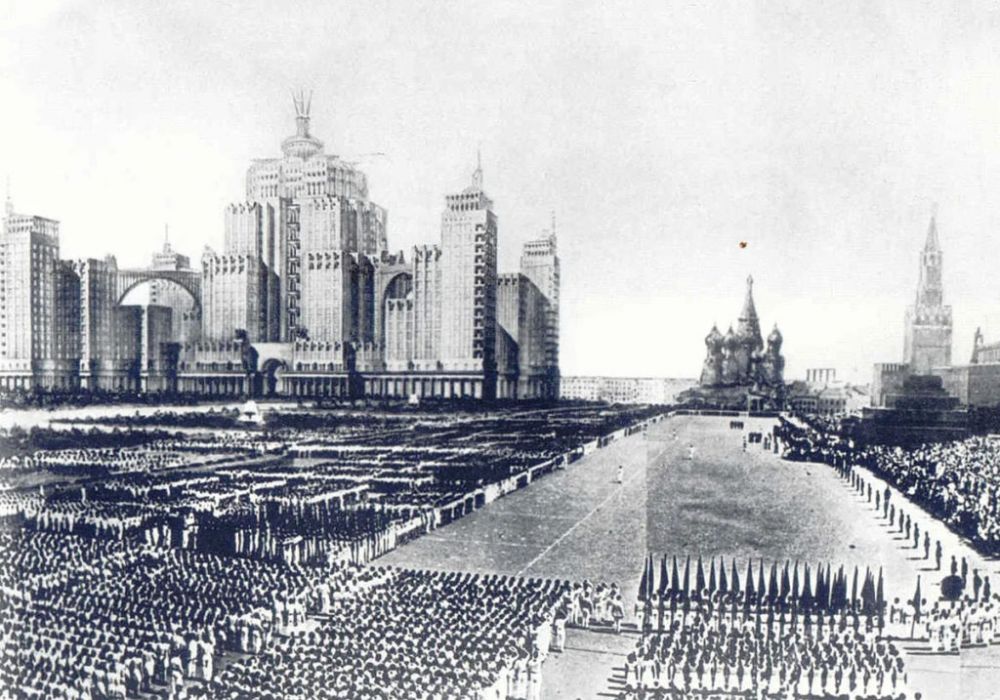 5 грандиозных зданий, которые должны были построить в Москве