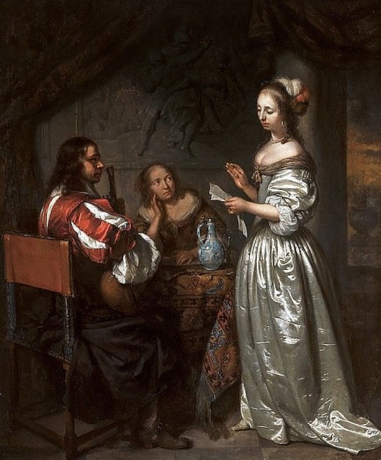Художник Caspar Netscher (1639 – 1684). Мастер Золотого века