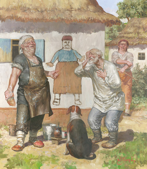 Сказания о широкой русской душе. Художник Владимир Чумаков-Орлеанский Сказания о широкой русской душе. Художник Владимир Чумаков-Орлеанский