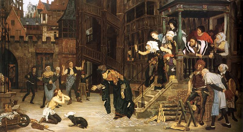 The Return of the Prodigal Son, Автор: Tissot, Jacques Joseph (Жак Джозеф Tissot)Tissot, Jacques Joseph (Живопись на Gallerix.ru)