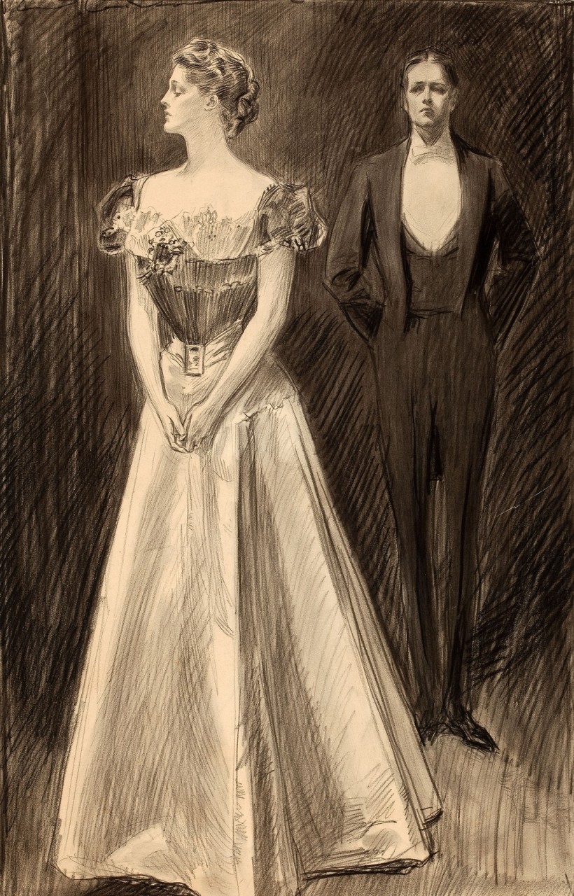 Чарльз Дана Гибсон (Charles Dana Gibson), 1867-1944 его картины