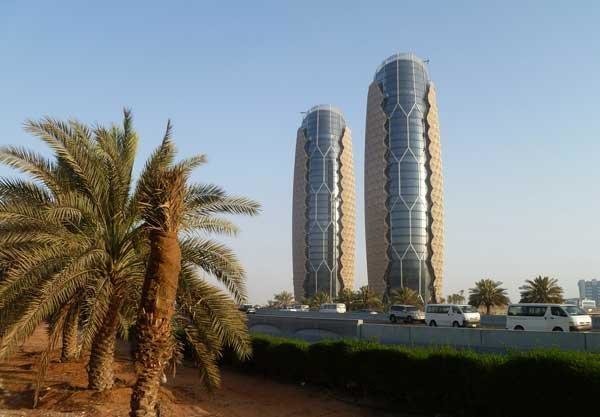 Башни «Аль-Бахар», Абу-Даби, ОАЭ красота, небоскребы, самый-самый, строительство, удивительное, фантастика