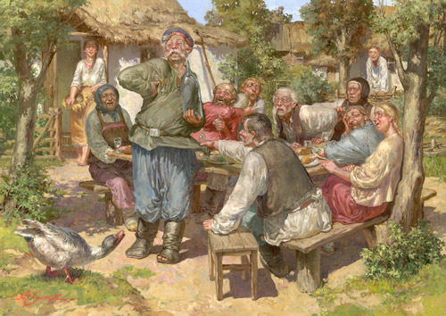 Сказания о широкой русской душе. Художник Владимир Чумаков-Орлеанский Сказания о широкой русской душе. Художник Владимир Чумаков-Орлеанский