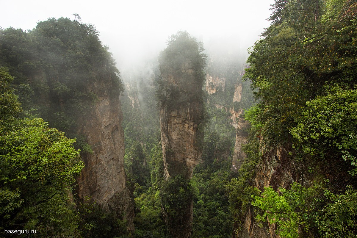 Tianmen21 Прыжки со скал Аватара