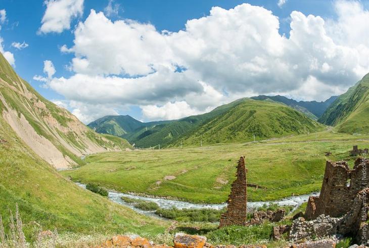Живая древность: осетинские башни Живая древность: осетинские башни