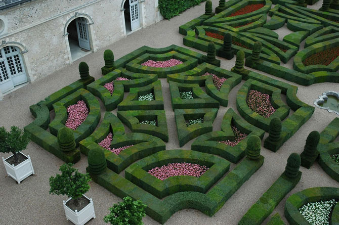 Сад Любви замка Вилландри