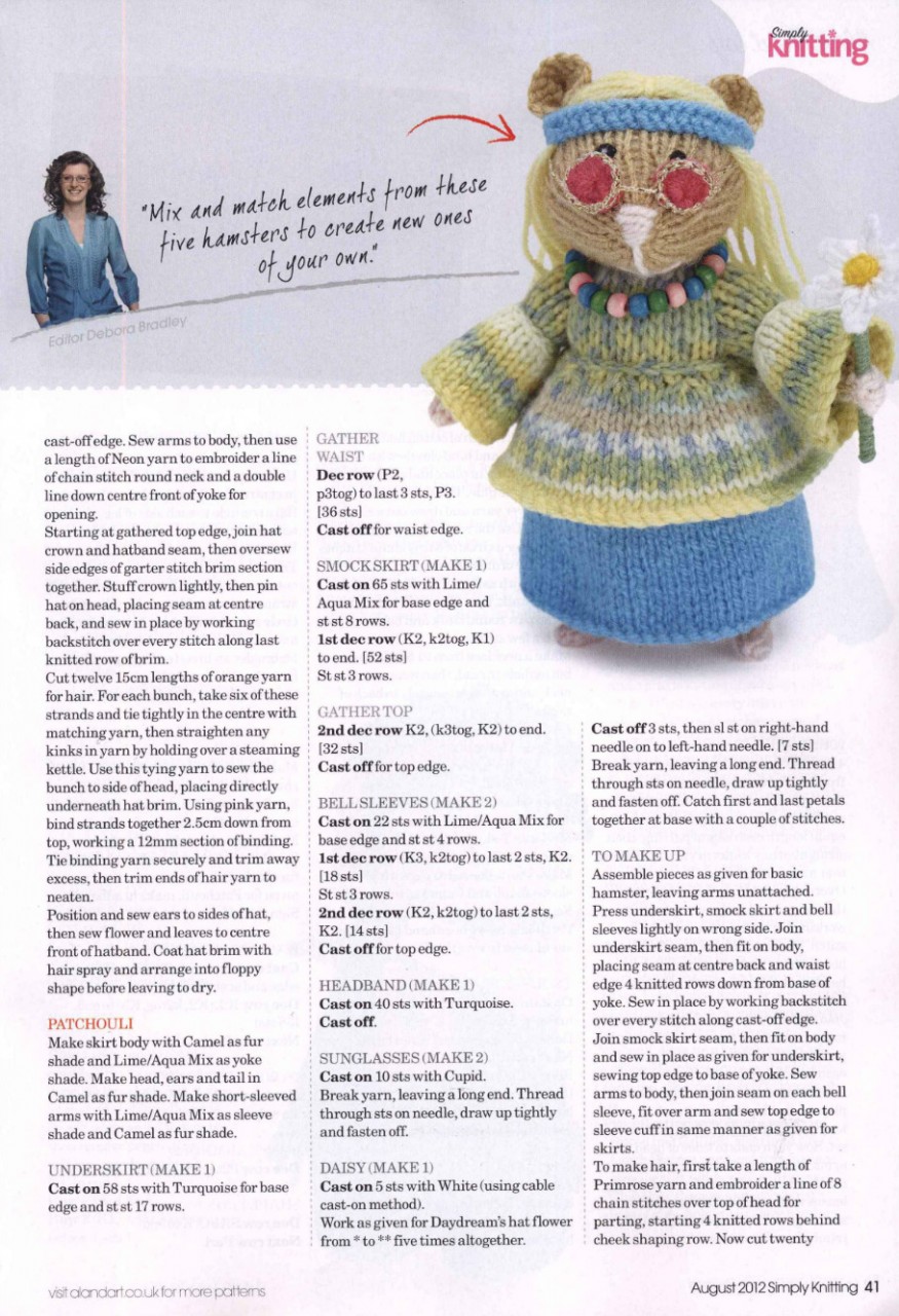 Simply Knitting №96 2012 - 紫苏 - 紫苏的博客