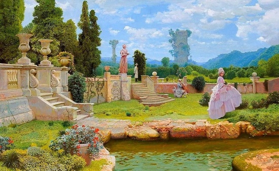 Художник Александр Саидов. Луч солнца в каждой грозди винограда