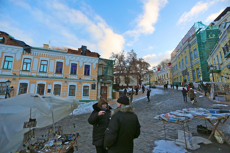 Андреевский спуск в Киеве