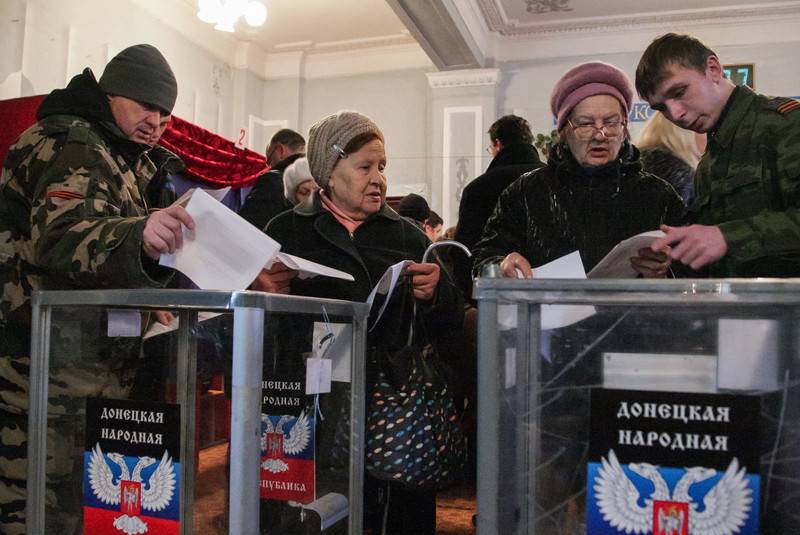 Выборы Донбассу необходимы: главное, прийти на них всем народом Выборы Донбассу необходимы: главное, прийти на них всем народом