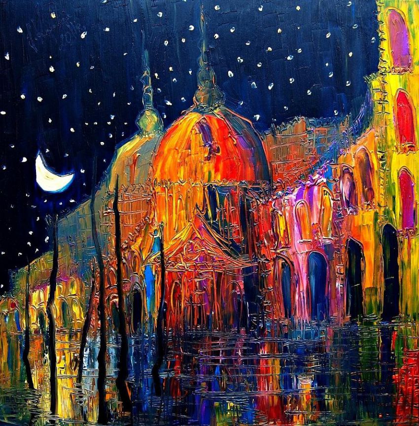 художник, Польша, пейзажи