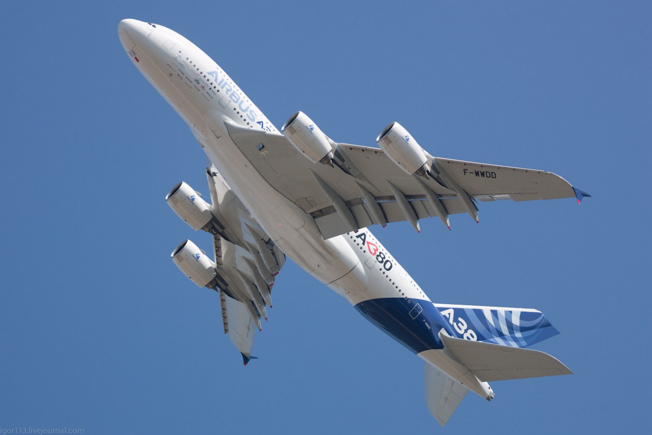 МАКС-2011 A380-861 MSN 004 МАКС-2011 A380-861 MSN 004