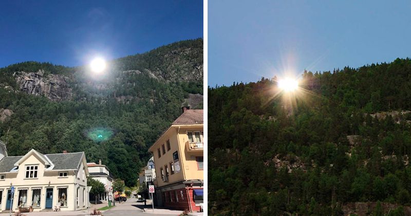 Как жители норвежского города вернули солнце