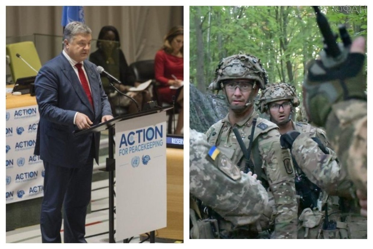 Порошенко снова попросил ООН об отправке миротворческой миссии в Донбасс