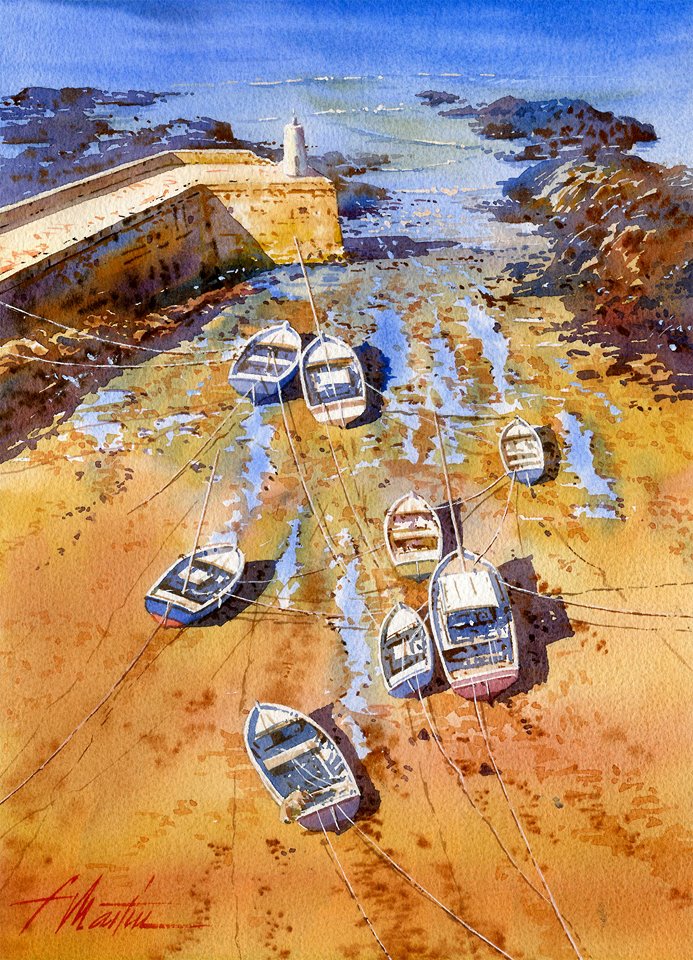 «Акварельное» настроение. Faustino Martin Gonzalez