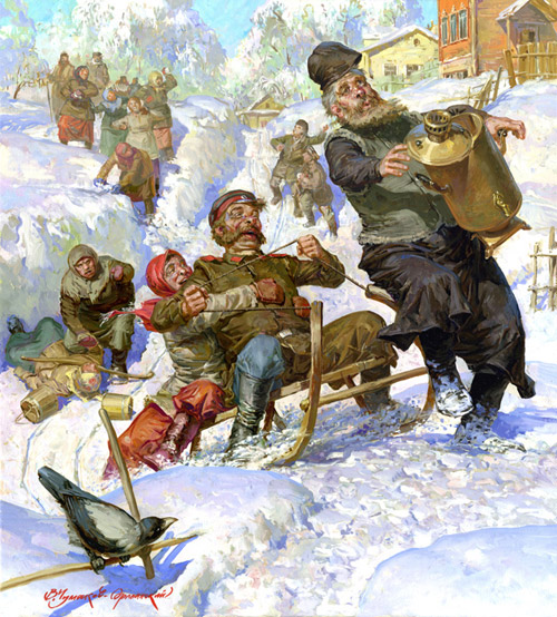 Сказания о широкой русской душе. Художник Владимир Чумаков-Орлеанский Сказания о широкой русской душе. Художник Владимир Чумаков-Орлеанский