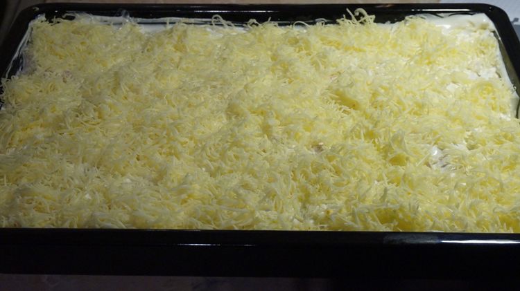 Салат Мимоза (по-сербски)