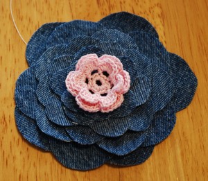 denim flower-tutorial