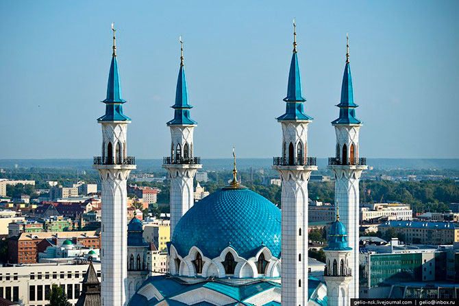 Величественный Казанский кремль (42 фото) Величественный Казанский кремль (42 фото)