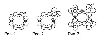 Схема кулона из бисера