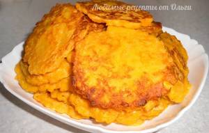 Фото к рецепту: ОЛАДЬИ из ТЫКВЫ сладкие! Невероятно ВКУСНО! Фото к рецепту: ОЛАДЬИ из ТЫКВЫ сладкие! Невероятно ВКУСНО!