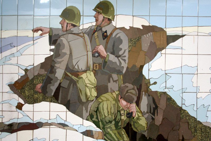 мозайка, СССР, художник