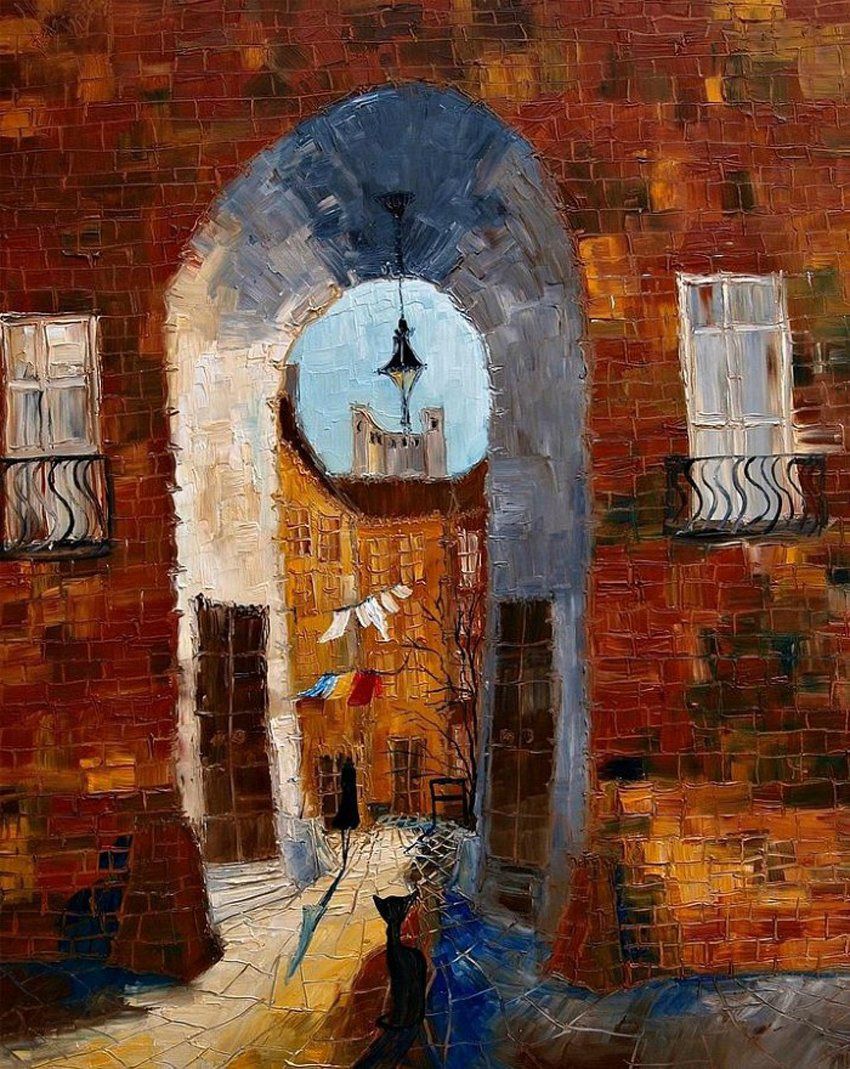 художник, Польша, пейзажи