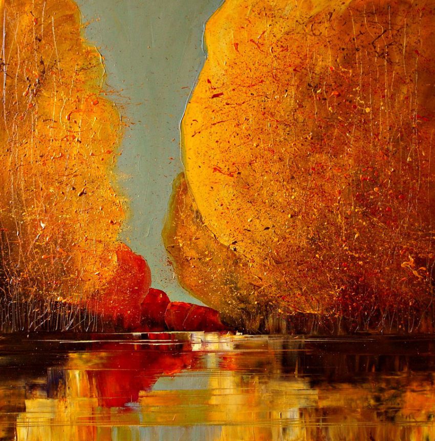 художник, Польша, пейзажи