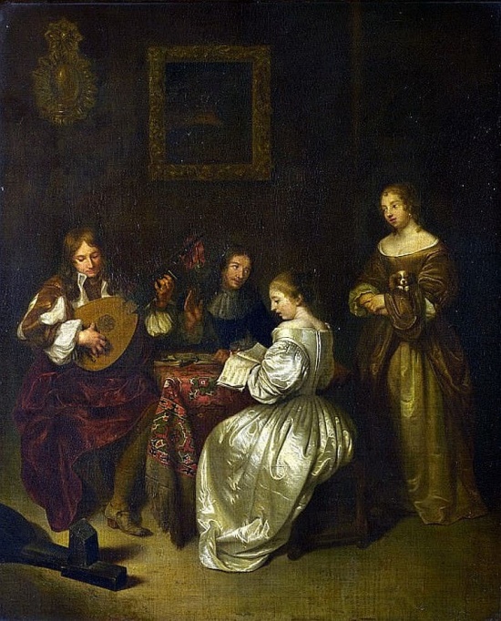 Художник Caspar Netscher (1639 – 1684). Мастер Золотого века