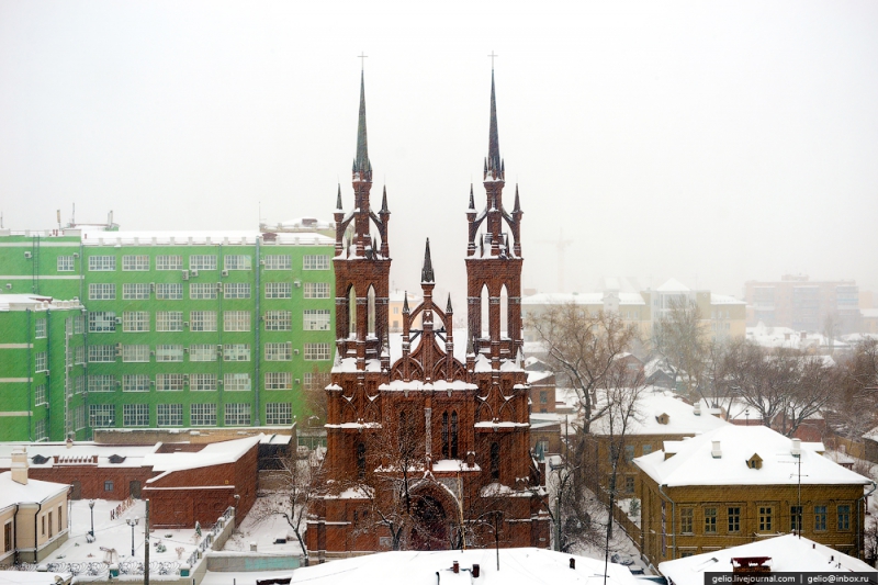 Зима в Самаре зима 2015, самара