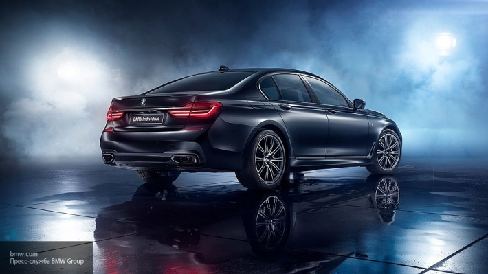 Специально для РФ компания BMW выпустила седан 7-Series Edition Black Ice