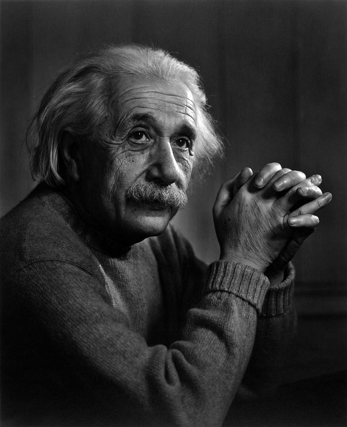 Albert Einstein by Yousuf Karsh