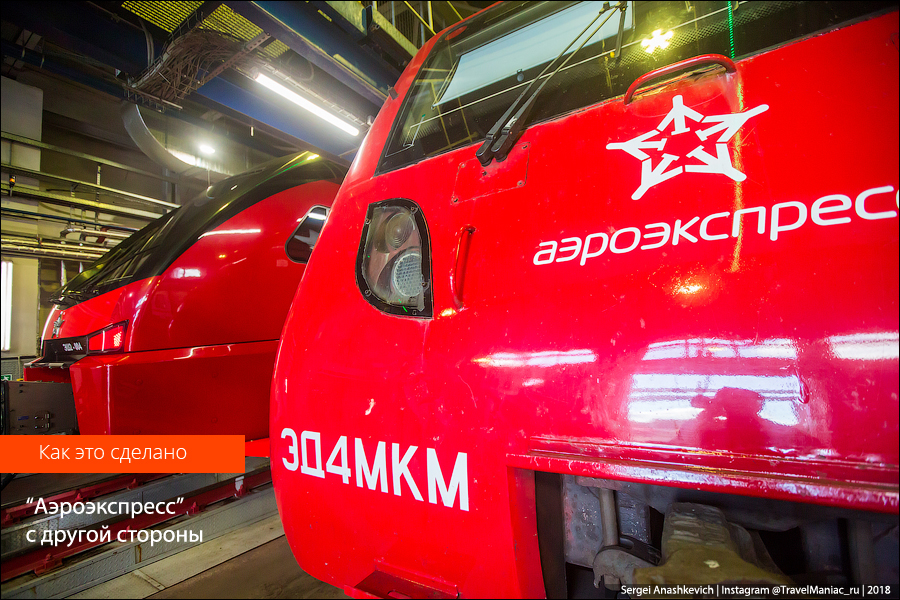 "Аэроэкспресс" с другой стороны "Аэроэкспресс" с другой стороны