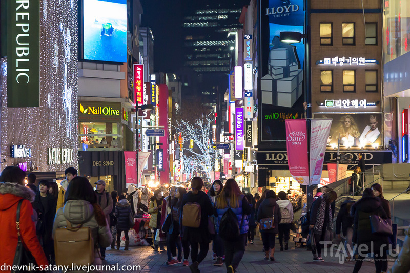  прогулки по вечерним улицам / Фото из Южной Кореи