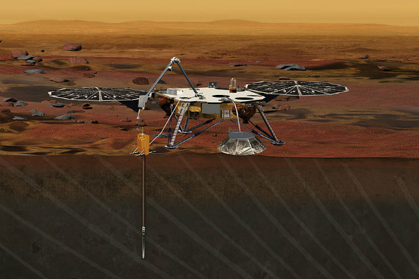 Проблемы с буром: НАСА выясняет, что произошло платформой InSight на Марсе
