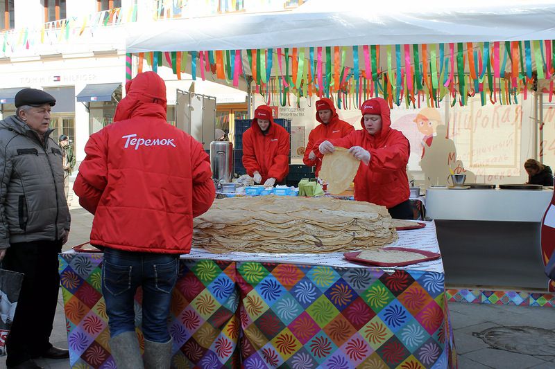 интересное, фото, масленица, блин, москва