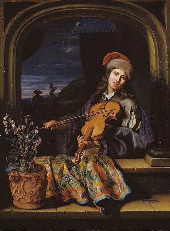 Художник Caspar Netscher (1639 – 1684). Мастер Золотого века