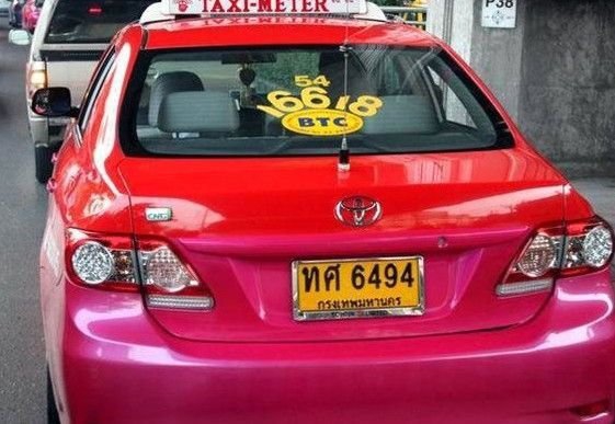 В Тайланде прям спартанское такси правила поведения, тайланд, такси