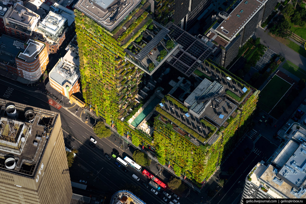 «Зелёный» небоскрёб One Central Park «Зелёный» небоскрёб One Central Park