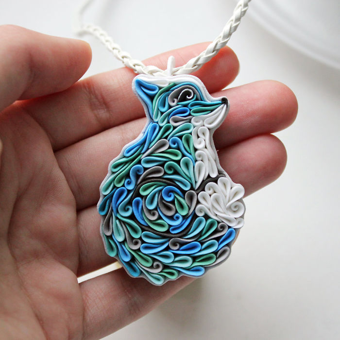 I Make Jewelry From Polymer Clay In Unusual Style